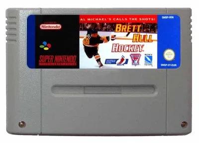 Game | Super Nintendo SNES | Brett Hull Hockey Physical Video Games Game Nintendo