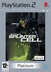 Game | Sony PlayStation PS2 | Splinter Cell (Platinum) Physical Video Games Game Sony