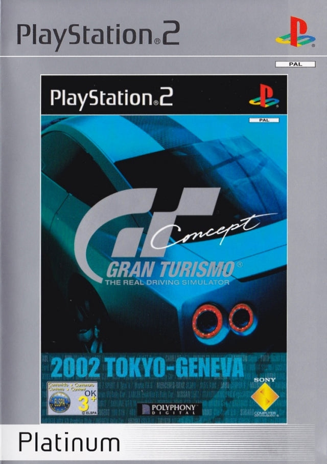 Game | Sony PlayStation PS2 | Gran Turismo Concept 2002 Tokyo-Geneva (Platinum)