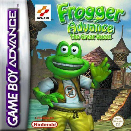Game | Nintendo Game Boy Advance GBA | Frogger Advance: The Great Quest Physical Video Games Game Nintendo