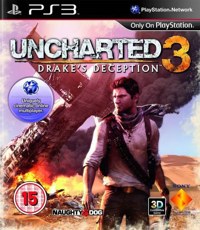Game | Sony PlayStation PS3 | Uncharted 3: Drake's Deception Physical Video Games Game Sony