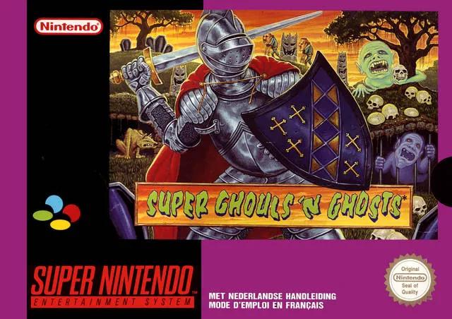 Game | Super Nintendo SNES | Super Ghouls 'n Ghosts Physical Video Games Game Nintendo
