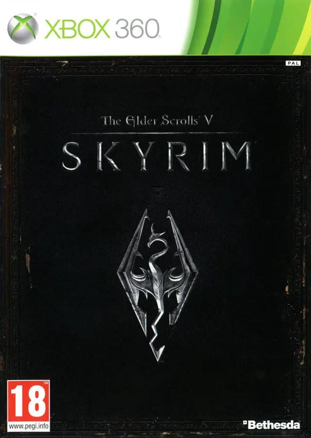 Game | Xbox 360 | Elder Scrolls V Skyrim Physical Video Games Game Microsoft
