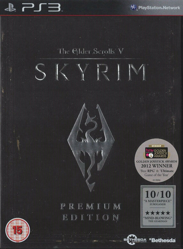 Game | Sony PlayStation PS3 | Elder Scrolls V: Skyrim (Premium Edition)