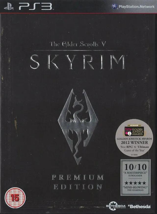 Game | Sony PlayStation PS3 | Elder Scrolls V: Skyrim (Premium Edition) Physical Video Games Game Sony