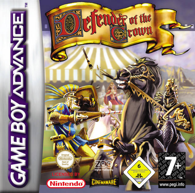 Game | Nintendo Game Boy Advance GBA | Defender Of The Crown