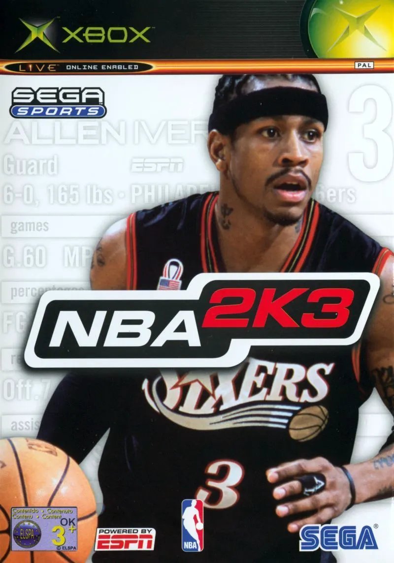 Game | Xbox | NBA 2K3 Physical Video Games Game Microsoft