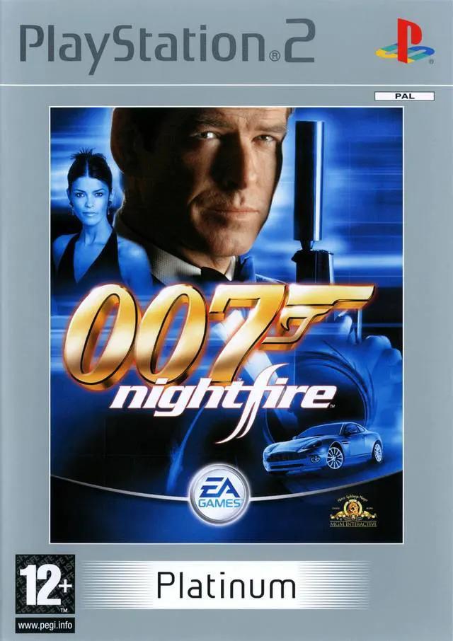 Game | Sony PlayStation PS2 | 007 Nightfire (Platinum) Physical Video Games Game Sony