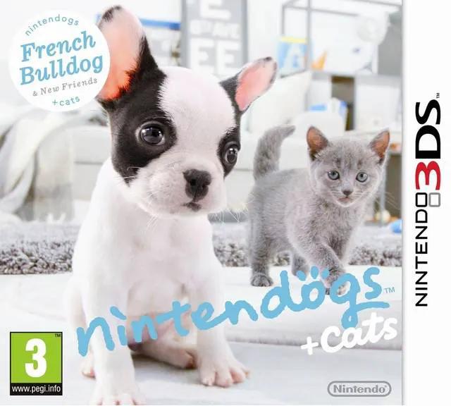 Game | Nintendo 3DS | Nintendogs + Cats: French Bulldog & New Friends Physical Video Games Game Nintendo