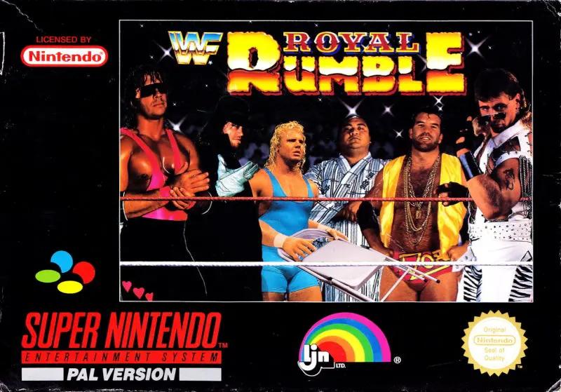 Game | Super Nintendo SNES | WWF Royal Rumble Physical Video Games Game Nintendo