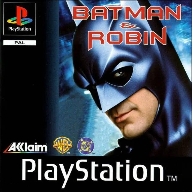 Game | Sony PlayStation PS1 | Batman & Robin Physical Video Games Game Sony