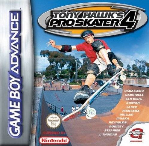 Game | Nintendo Game Boy Advance GBA | Tony Hawk 4