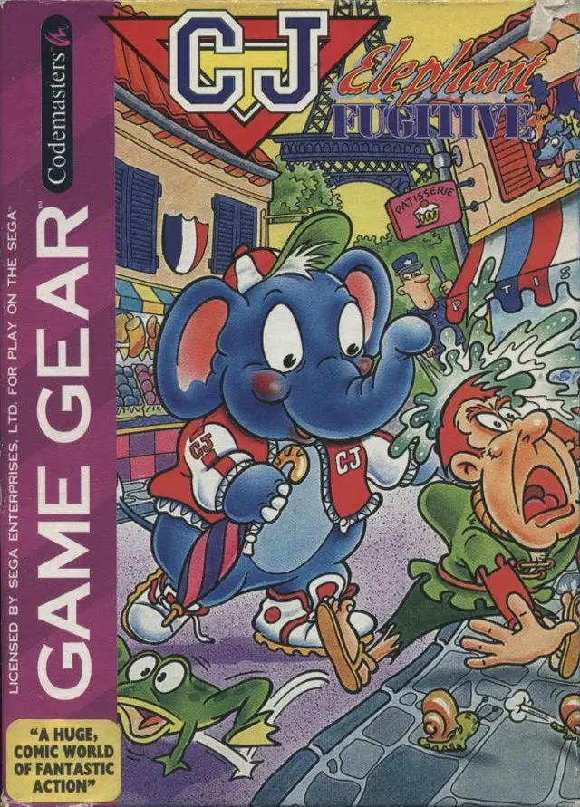 Game | Sega Game Gear | CJ Elephant Fugitive Physical Video Games Game Sega