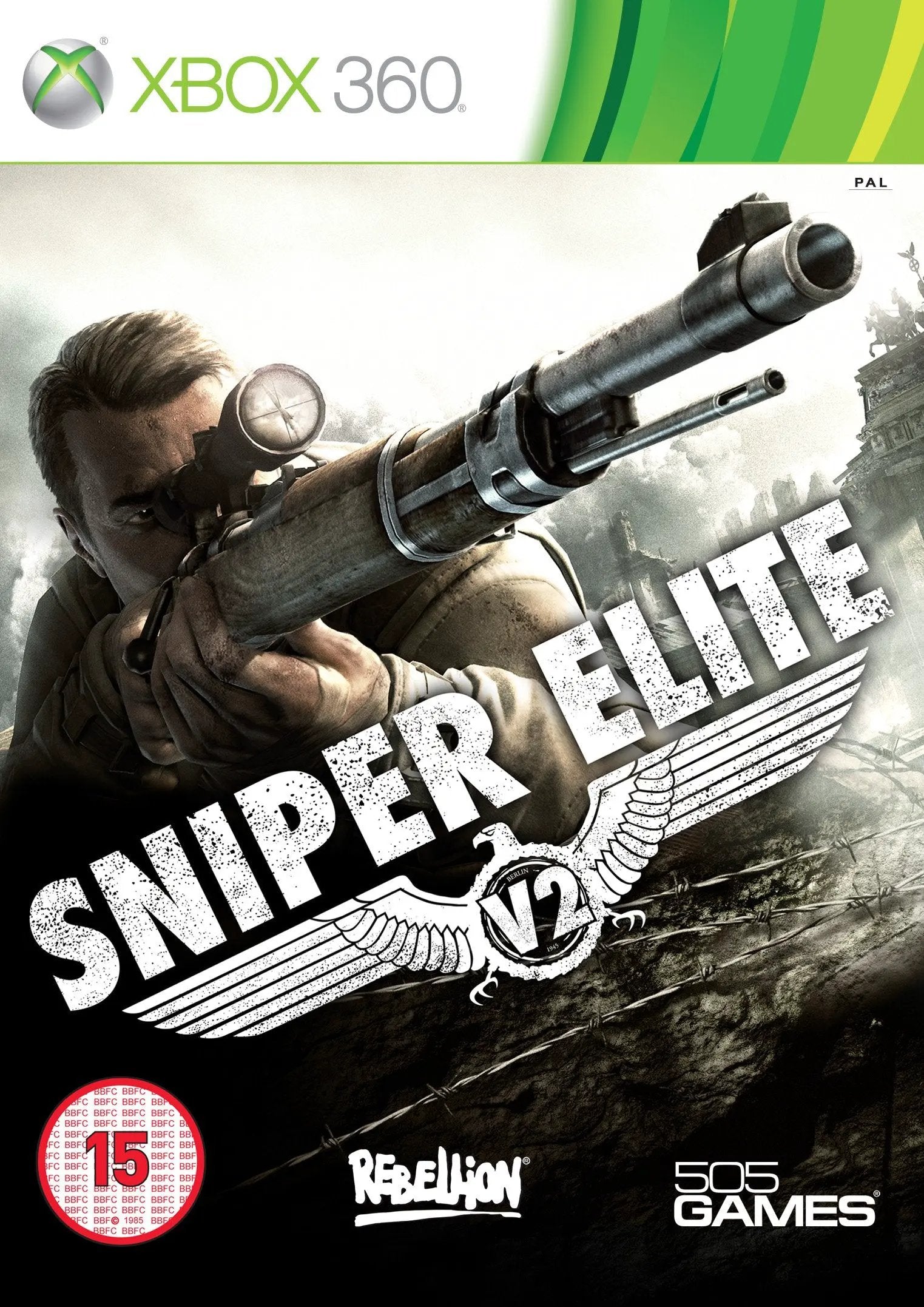 Game | Xbox 360 | Sniper Elite V2 Physical Video Games Game Microsoft