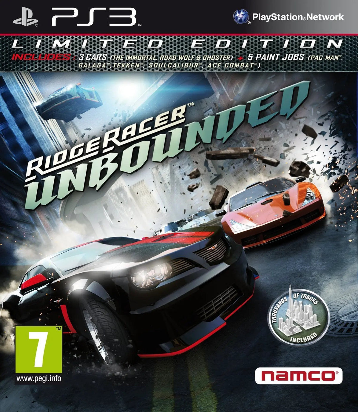Game | Sony PlayStation PS3 | Ridge Racer Unbounded (Limited Edition) Physical Video Games Game Sony