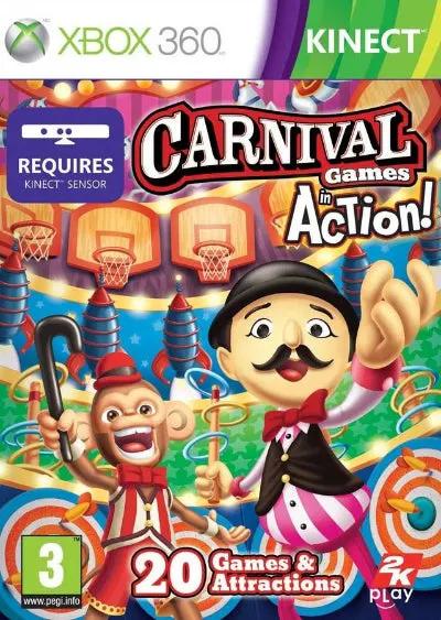 Game | Xbox 360 | Carnival Games: Action Physical Video Games Game Microsoft