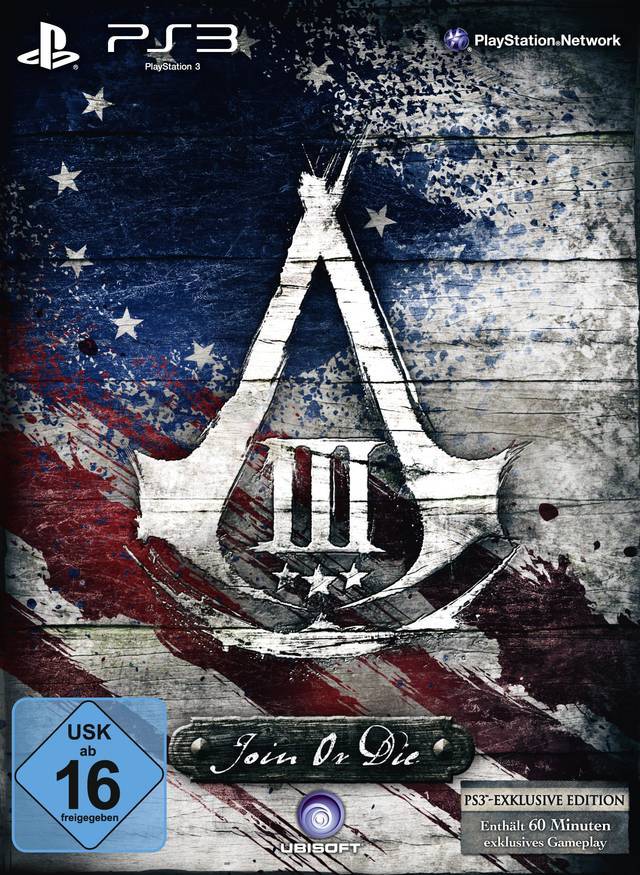 Game | Sony PlayStation PS3 | Assassin's Creed III (Join Or Die Edition)