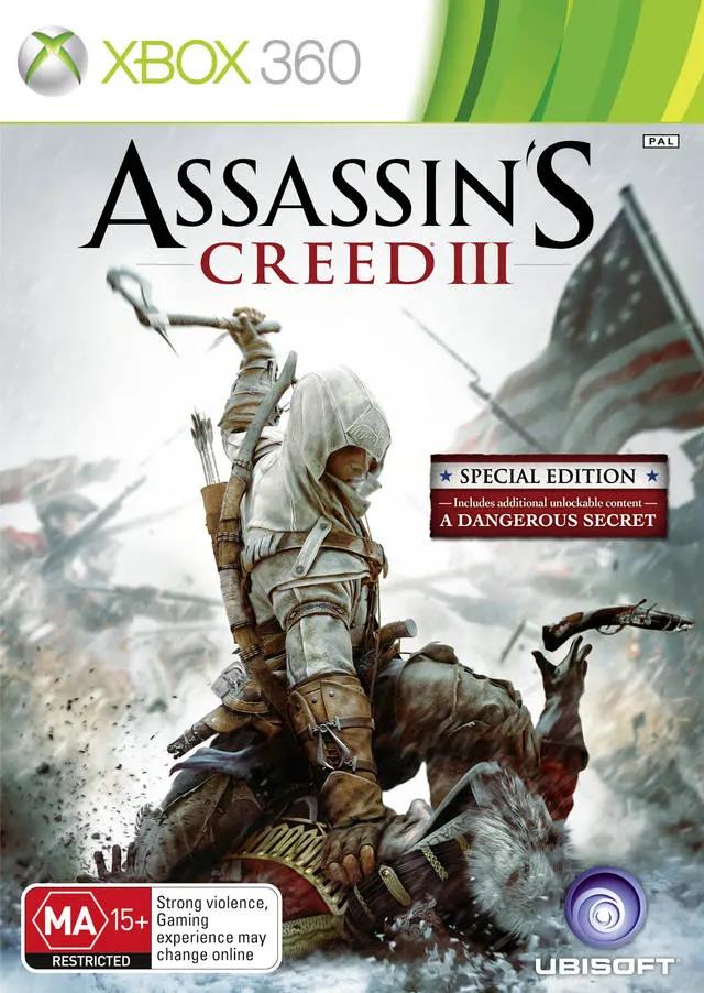 Game | Xbox 360 | Assassin's Creed III (Special Edition) Physical Video Games Game Microsoft