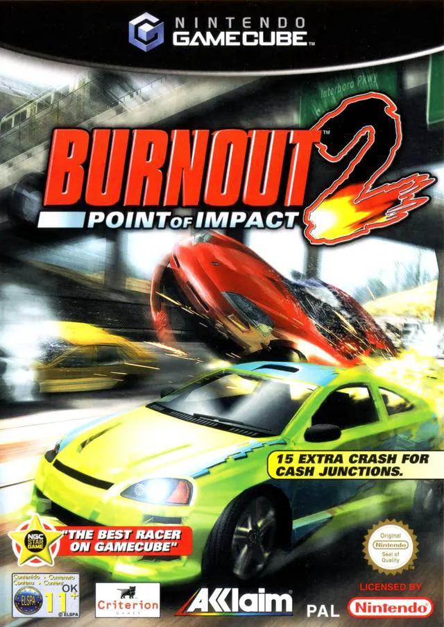 Game | Nintendo GameCube | Burnout 2 Point Of Impact Physical Video Games Game Nintendo