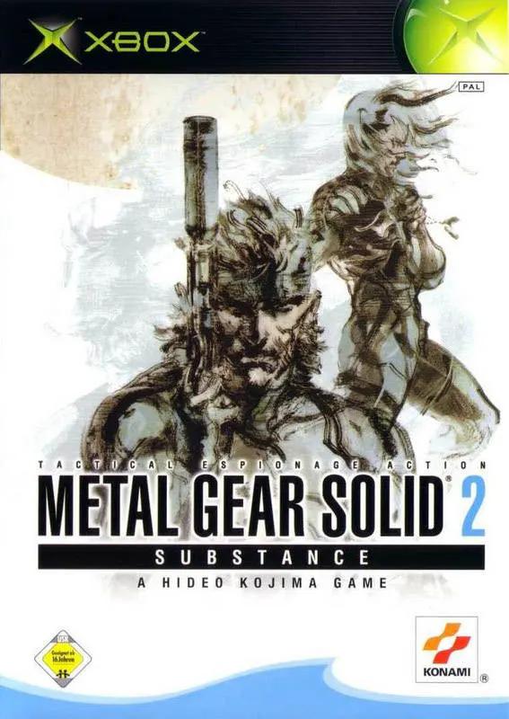 Game | Xbox | Metal Gear Solid 2: Substance Physical Video Games Game Microsoft