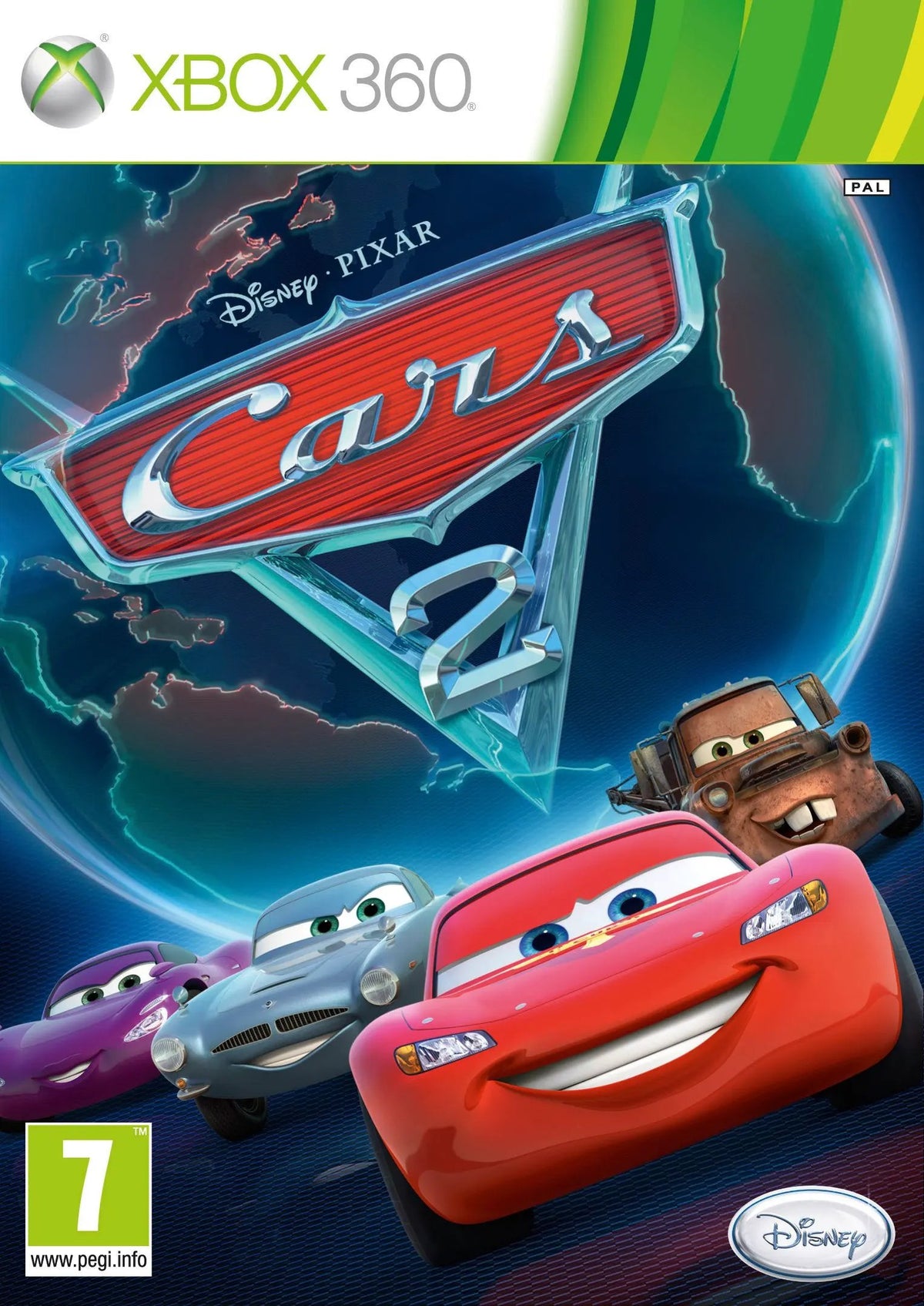 Game | Xbox 360 | Cars 2 Physical Video Games Game Microsoft