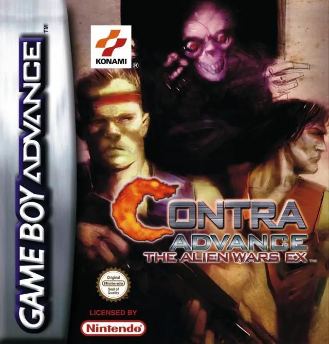 Game | Nintendo Game Boy Advance GBA | Contra Advance: The Alien Wars EX Physical Video Games Game Nintendo