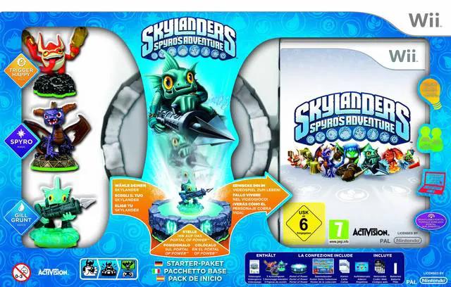 Game | Nintendo Wii | Skylanders: Spyro's Adventure Starter Pack Physical Video Games Game Nintendo
