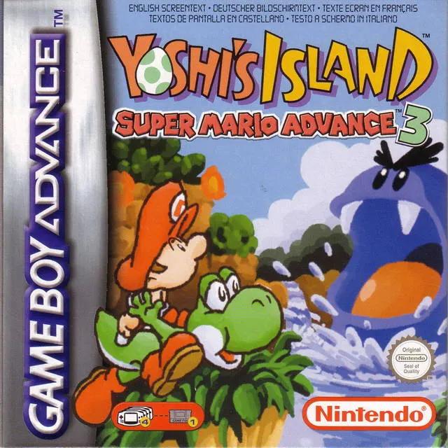Game | Nintendo Game Boy Advance GBA | Yoshi's Island: Super Mario Advance 3 Physical Video Games Game Nintendo