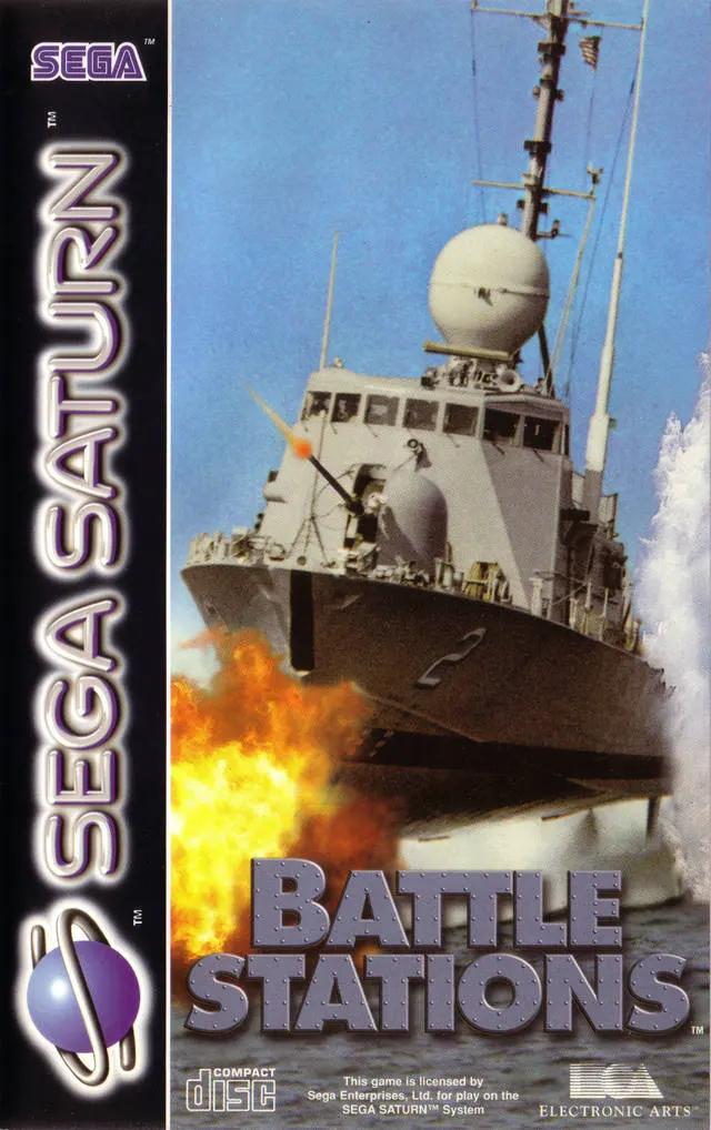 Game | Sega Saturn | Battle Stations Physical Video Games Game Sega