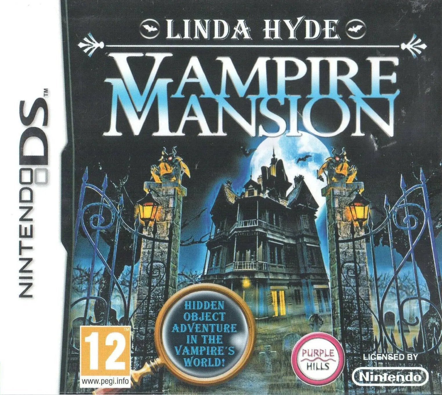 Game | Nintendo DS | Vampire Mansion: Linda Hyde Physical Video Games Game Nintendo