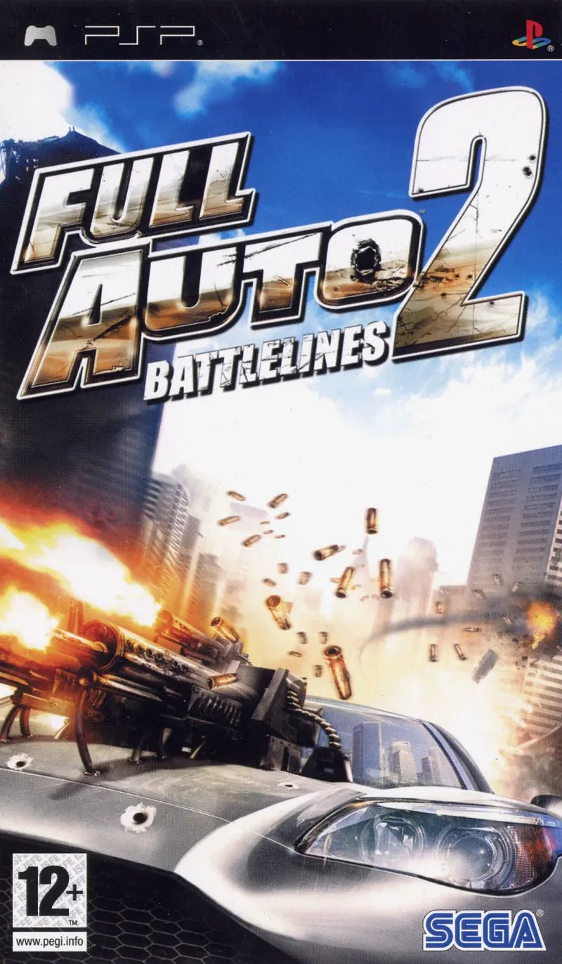 Game | Sony PSP | Full Auto 2: Battlelines Physical Video Games Game Sony