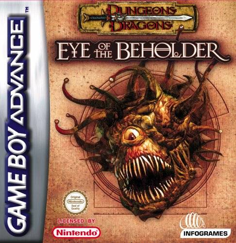 Game | Nintendo Game Boy Advance GBA | Dungeons & Dragons Eye Of The Beholder
