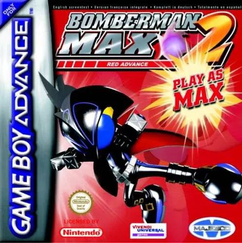 Game | Nintendo Game Boy Advance GBA | Bomberman Max 2: Red Advance Physical Video Games Game Nintendo