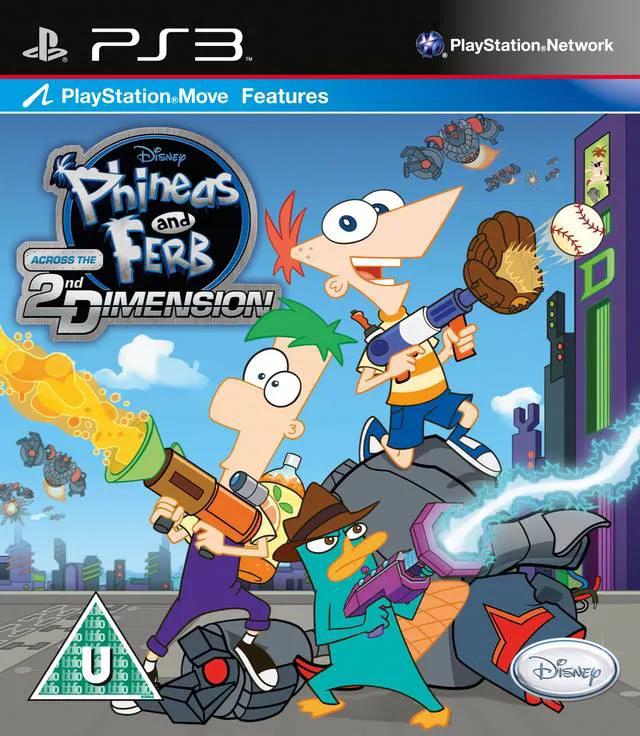 Game | Sony PlayStation PS3 | Phineas And Ferb: Across The 2nd Dimension Physical Video Games Game Sony