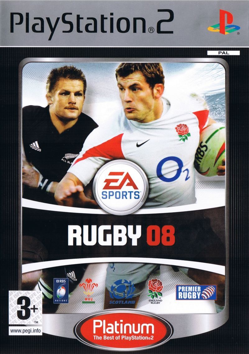Game | Sony PlayStation PS2 | Rugby 08 (Platinum)