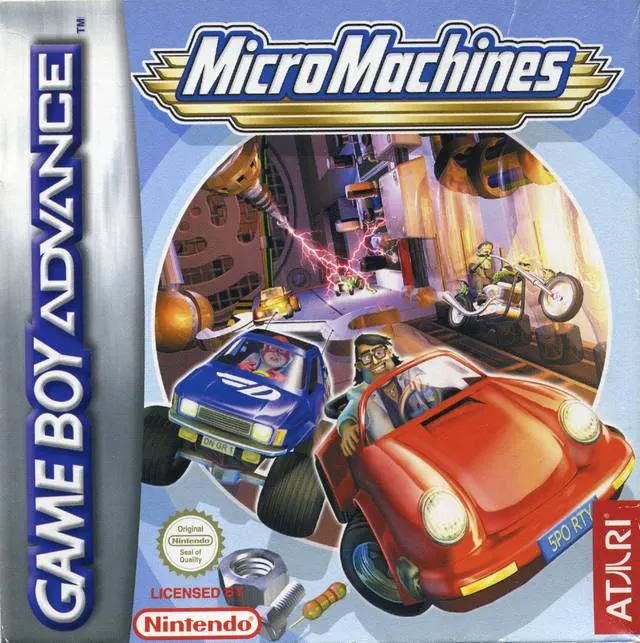 Game | Nintendo Game Boy Advance GBA | Micro Machines Physical Video Games Game Nintendo