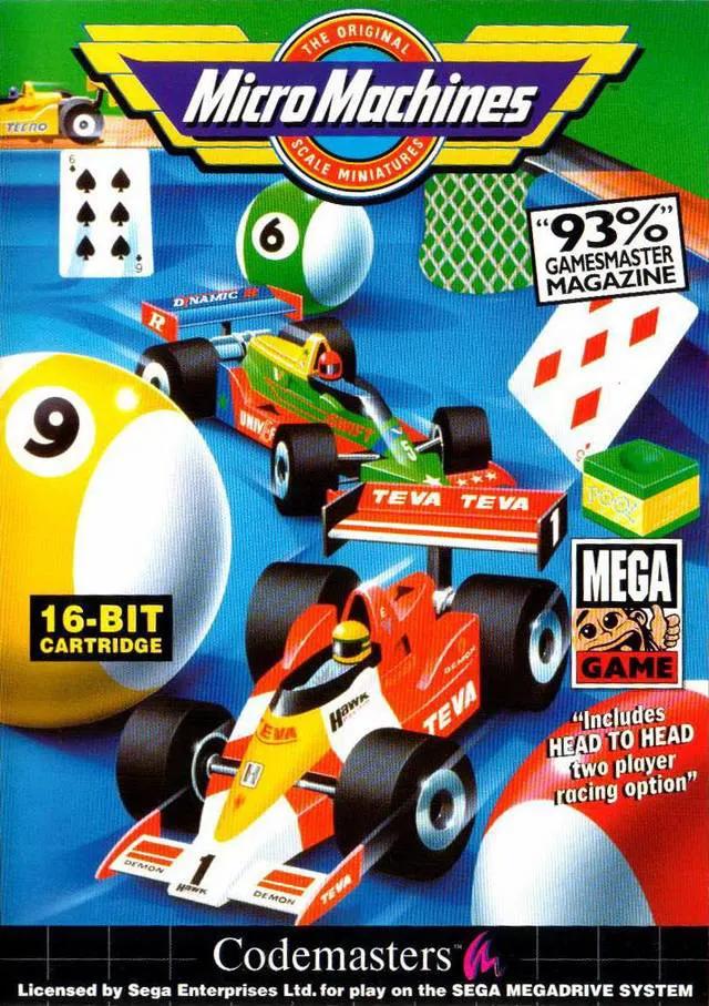 Game | Sega Mega Drive | Micro Machines Physical Video Games Game Sega