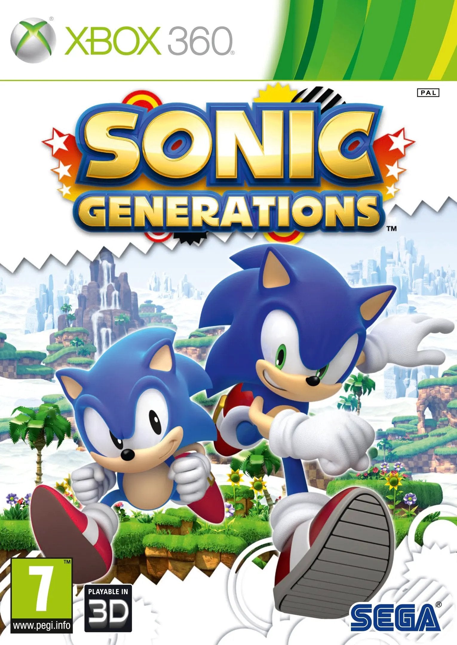 Game | Xbox 360 | Sonic Generations Physical Video Games Game Microsoft