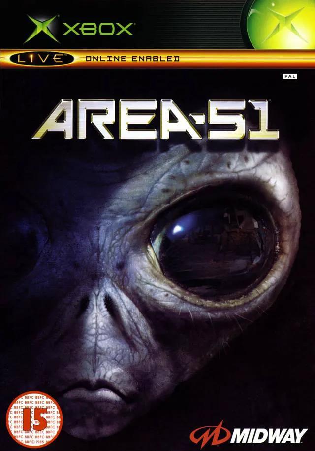 Game | Xbox | Area 51 Physical Video Games Game Microsoft