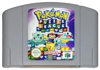 Game | Nintendo N64 | Pokemon Puzzle League Physical Video Games Game Nintendo