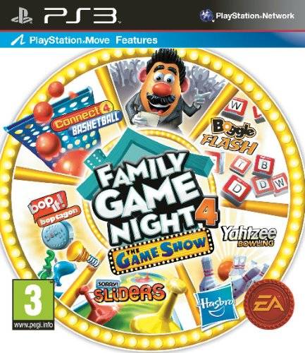 Game | Sony PlayStation PS3 | Hasbro Family Game Night 4: The Game Show