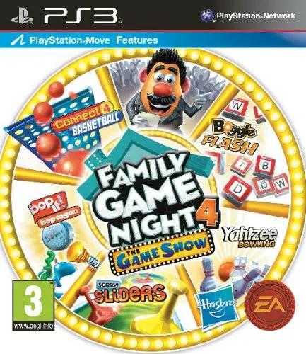Game | Sony PlayStation PS3 | Hasbro Family Game Night 4: The Game Show Physical Video Games Game Sony