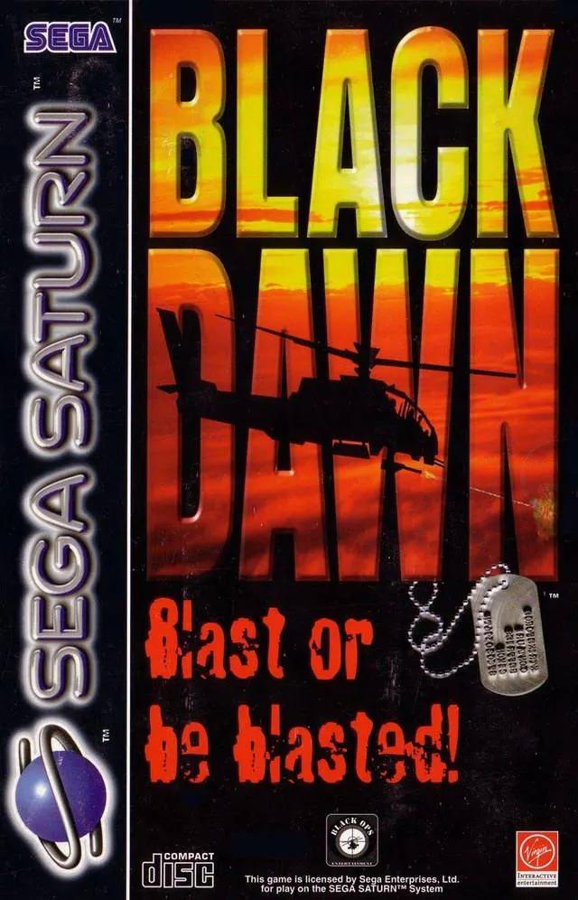 Game | Sega Saturn | Black Dawn Physical Video Games Game Sega