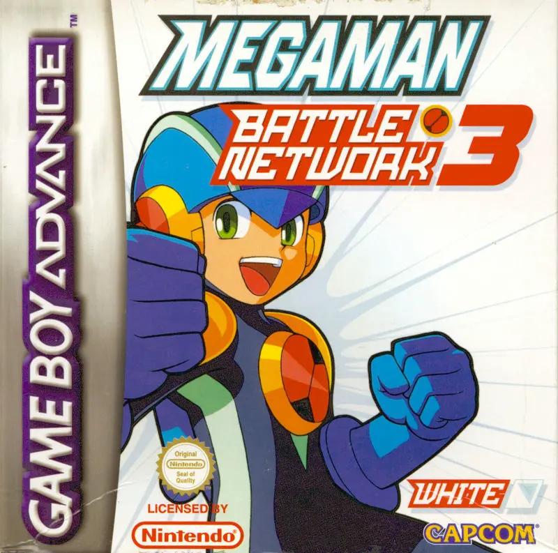 Game | Nintendo Game Boy Advance GBA | Mega Man Battle Network 3: White Physical Video Games Game Nintendo