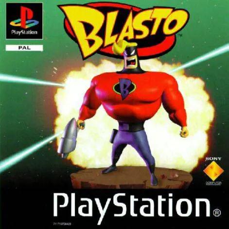 Game | Sony PlayStation PS1 | Blasto Physical Video Games Game Sony