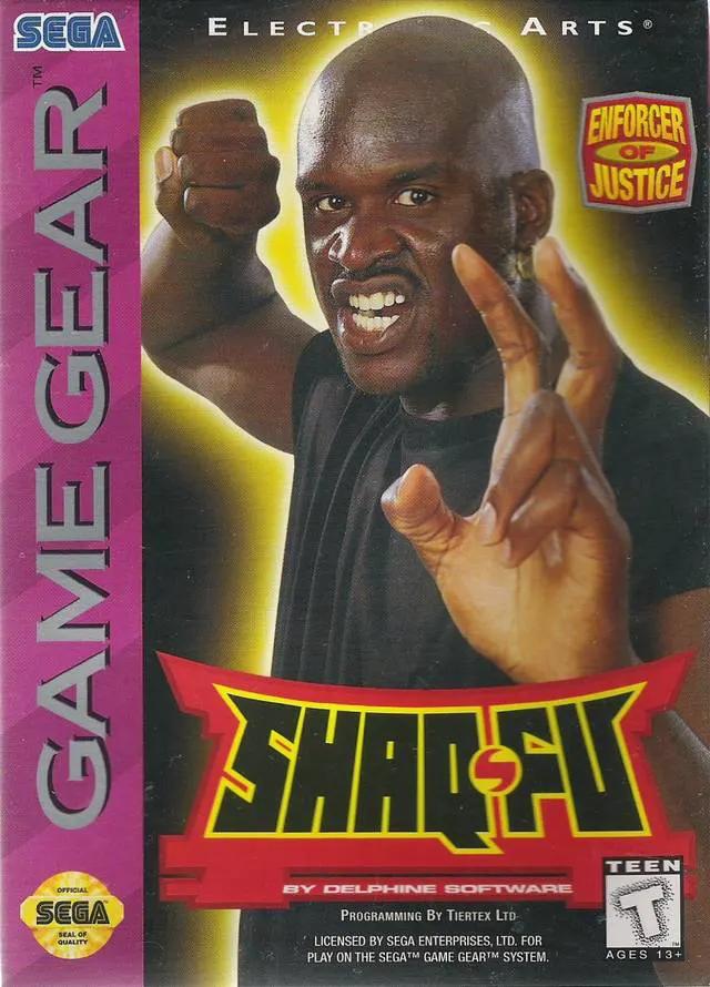Game | Sega Game Gear | Shaq Fu Physical Video Games Game Sega