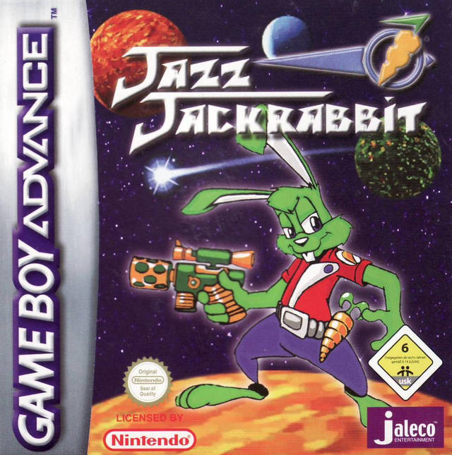 Game | Nintendo Game Boy Advance GBA | Jazz Jackrabbit