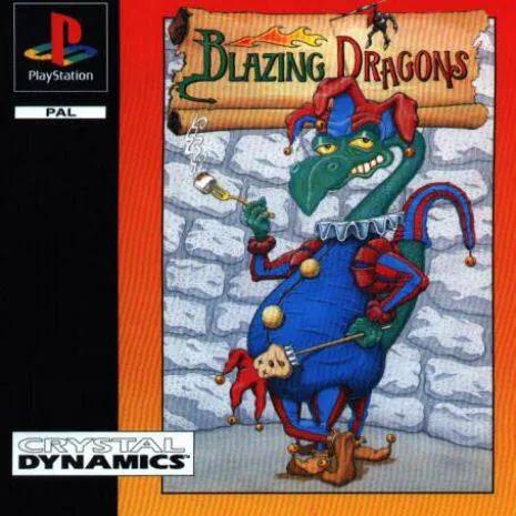 Game | Sony PlayStation PS1 | Blazing Dragons Physical Video Games Game Sony
