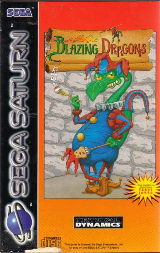 Game | Sega Saturn | Blazing Dragons Physical Video Games Game Sega