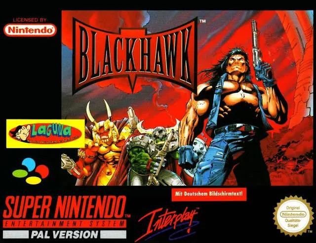 Game | Super Nintendo SNES | Blackhawk Physical Video Games Game Nintendo